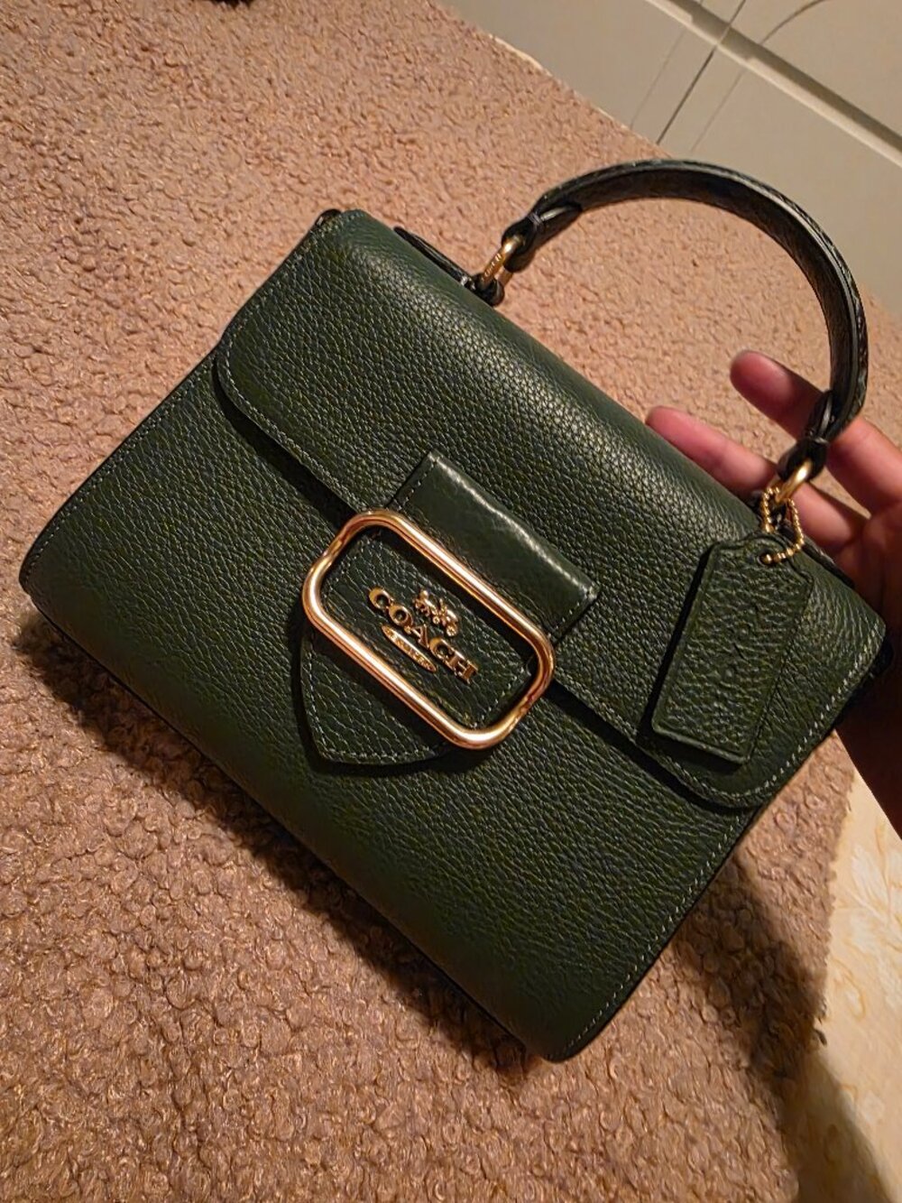 Coach Morgan top handle satchel